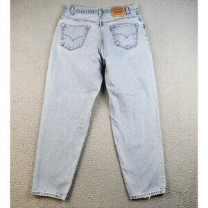 Vtg Levis 560 Mens 36x31 Loose Fit Tapered  Leg Jeans Light Wash Grunge Skater